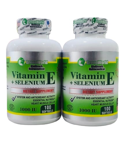 Vitamina E+Selenium GreenWorld x 2 und